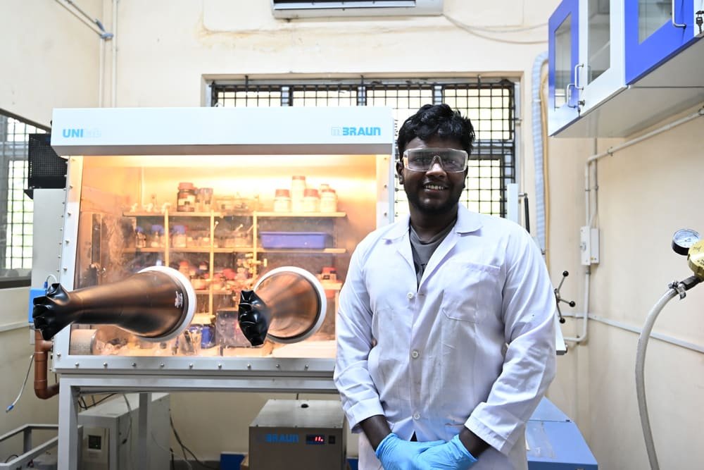 Laboratory of the Organometallics and Polymer Chemistry Group at IIT Madras
