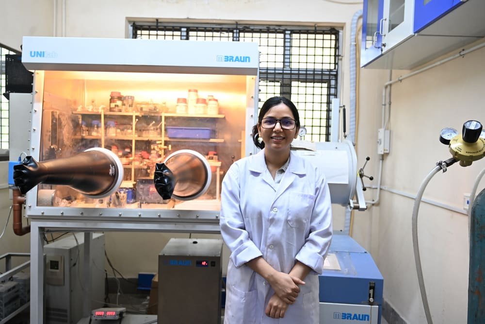 Members of the Chakraborty Group at work in the laboratory
